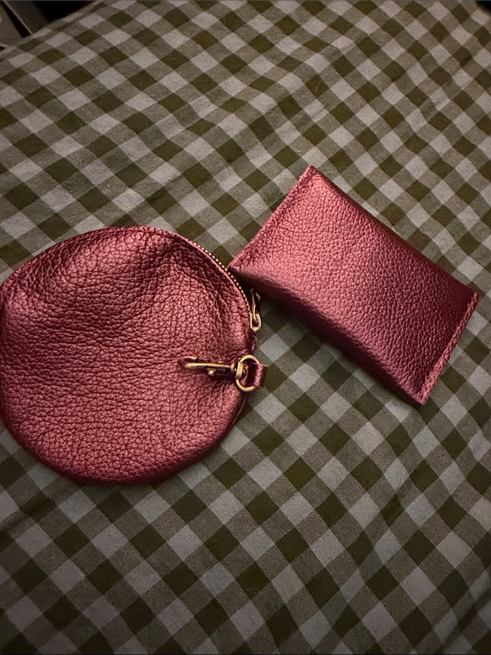 Portland Leather Gordita and Mini Envelope Wallet: UltraViolet - Picture 2 of 4